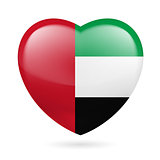 Heart icon of United Arab Emirates