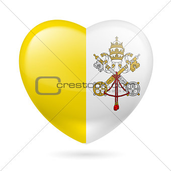 Heart icon of Vatican City
