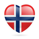 Heart icon of Norway