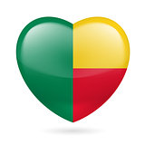 Heart icon of Benin