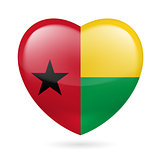 Heart icon of Guinea Bissau
