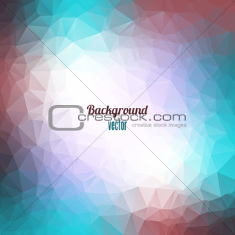 Abstract Triangle Geometrical Background.