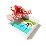  beach in the gift box