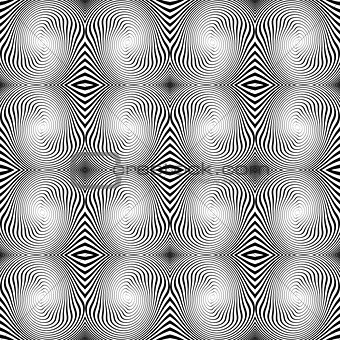 Design seamless monochrome decorative diagonal pattern. Abstract