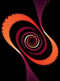decorative fractal spiral