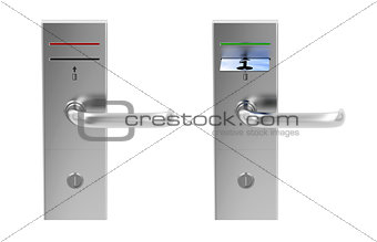 Keycard electronic locks