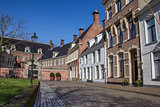 Old houses at the Martinihof in Groningen