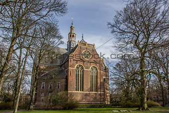 Nieuwe kerk church in the center of Groningen
