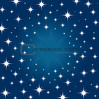 Beautiful night star sky background 
