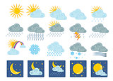 20 weather icons