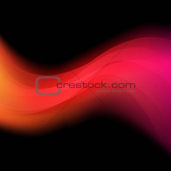Dark Background With Abstract Line