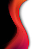 Dark Red Background With Abstract Line