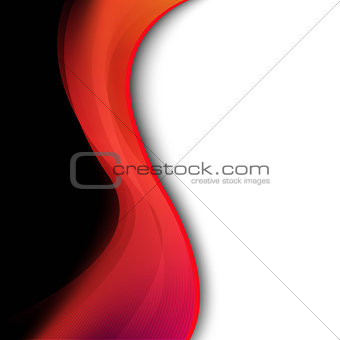 Dark Red Background With Abstract Line