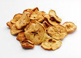 heap of dried apples