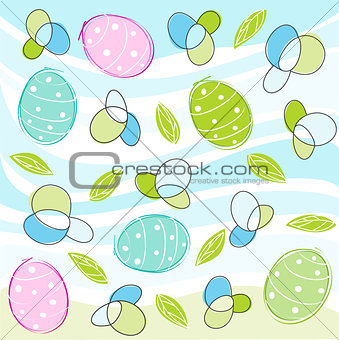 Seamless Easter Pattern
