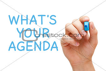 What is Your Agenda
