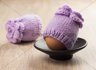 lilac egg warmers