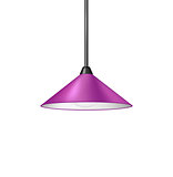 Retro purple hanging lamp