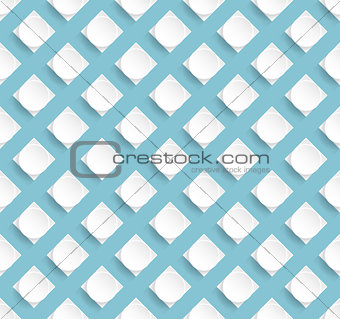 Stylish pattern design with turquoise background