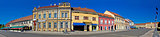 Town of Koprivnica main square panorama
