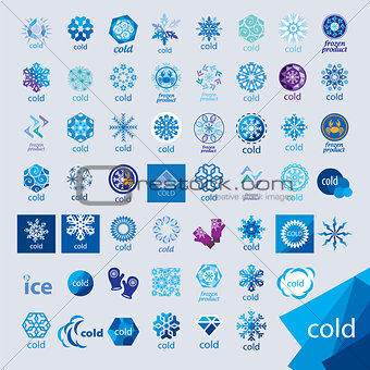 biggest collection of vector logos cold and frost