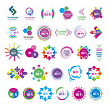 biggest collection of vector logos Wi fi 