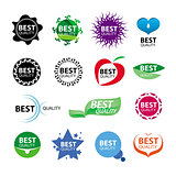 collection of vector icons for packages of best quality