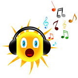 Music sun