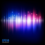 Abstract music equalizer. Eps 10