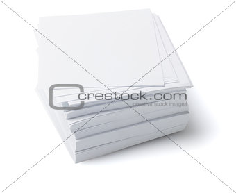 Stack Of Memo Papers 