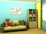 Blue babyroom (childroom)