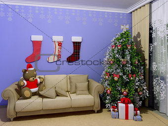 Christmas babyroom (childroom)