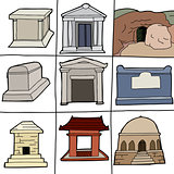 Various Tombs