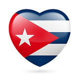 Heart icon of Cuba