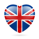 Heart icon of United Kingdom
