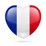 Heart icon of France