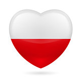 Heart icon of Poland
