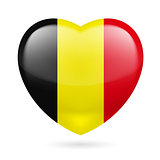 Heart icon of Belgium