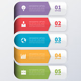 Modern business infographics banner