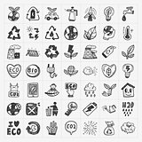 doodle eco icons
