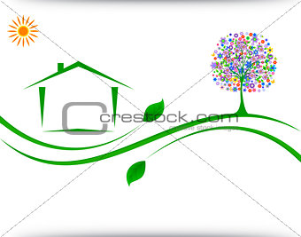 House logo design