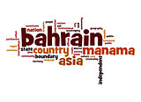 Bahrain word cloud