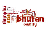 Bhutan word cloud