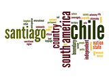 Chile word cloud