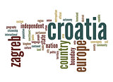 Croatia word cloud