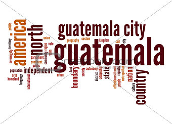Guatemala word cloud