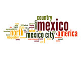Mexico word cloud