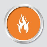 Fire warning symbol