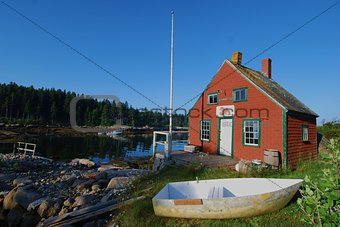 Red Lobster Boat House, Stonington, Maine