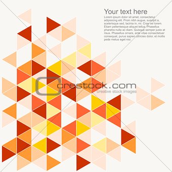 Pastel colorful vector background illustration with empty space for text.